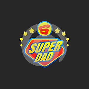 Super Dad emblem