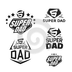 Super Dad emblems photo