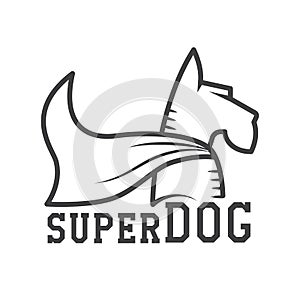 Super Dog Hero Logo