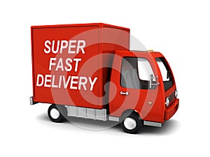 Super fast delivery