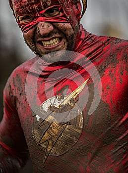 Super hero Competitor 2014 Tough guy obstacle race