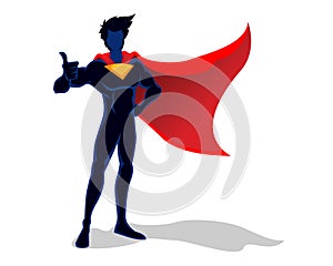 Super Hero illustration photo