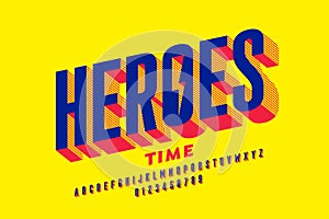 Super Hero style comics font