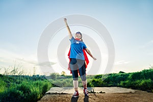 Super hero woman