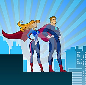 Super Heroes - Male and Female photo