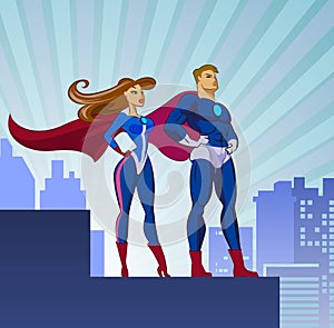 Super Heroes - Male and Female photo