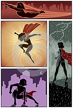 Super Heroine Banners 3