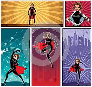 Super Heroine Banners 5