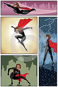 Super Heroine Banners 6