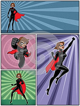 Super Heroine Banners 4