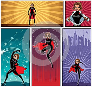 Super Heroine Banners 5 photo