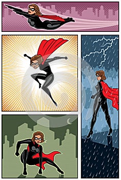 Super Heroine Banners 6