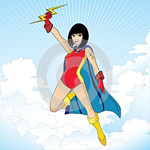 Super heroine character