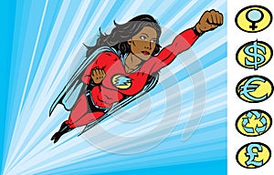 Super Heroine to the rescue photo
