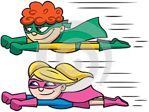 Super Kids Flying