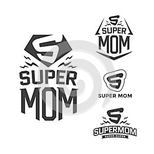 Super mom emblem