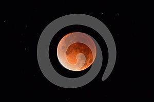 Super Moon Eclipse - Blood Moon