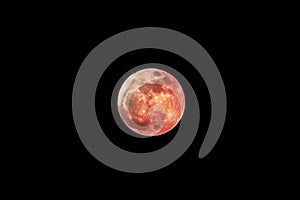 Super moon, shot from Thailand