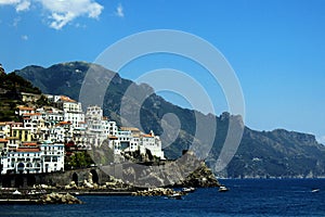 Super Panoramic Amalfi Coast Landscape photo