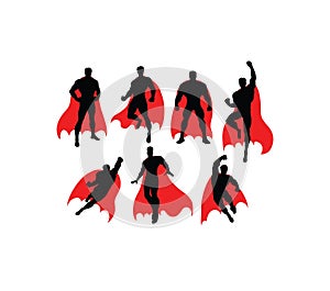 Super People Silhouettes