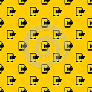 Super phone pattern vector