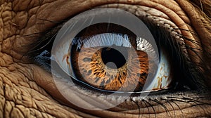 Super Realistic Camel Eye - Close Up View Of An Animal\'s Eye