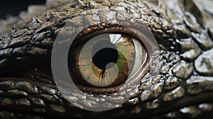 Super Realistic Crocodile Eye In Cryengine Style