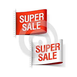 Super Sale ribbon