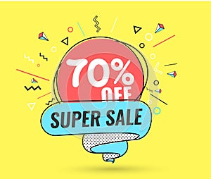 Super sale, weekend special offer