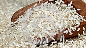 Super slow motion grains of rice