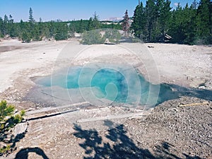 Super volcano hot pool