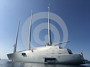 Super yatch Profile view