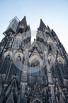 Superb Cologne Cathedral in Germany. photo
