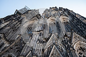 Superb Cologne Cathedral in Germany. photo