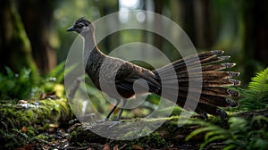 A superb lyrebird Menura novaehollandiae photo