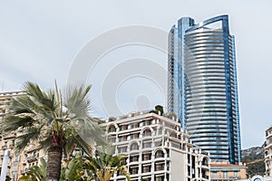 Superb residential apartment buildings, Montecarlo, Monaco photo