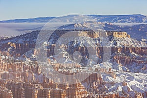 Superb view of Inspiration Point of Bryce Canyon National Park