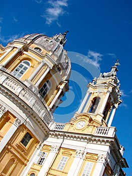 Superga basilica in Turin, Italy