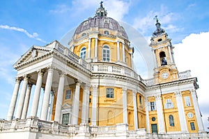 Superga basilica Turin Piedmont italy photo