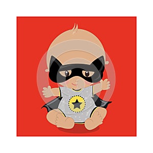 Superhero Baby Batman 01