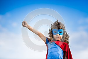 Superhero child