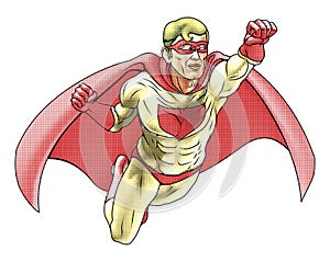 Superhero Comicbook Style Illustration
