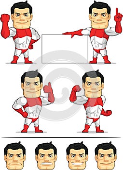 Superhero Customizable Mascot 3 photo