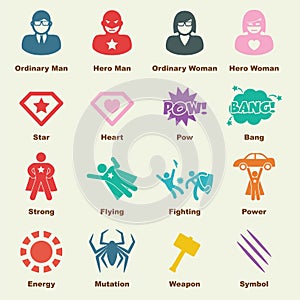 Superhero elements