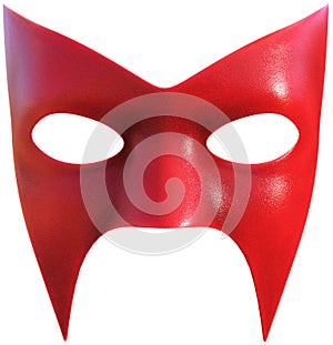 Superhero Face Mask Isolated photo