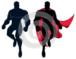 Superhero Flying Silhouette