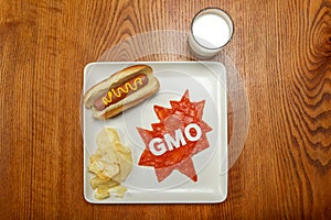 Superhero food, GMO