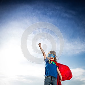 Superhero kid