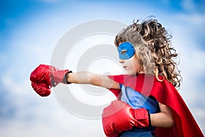 Superhero kid