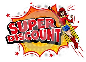 Superhero Super Discount Promotion